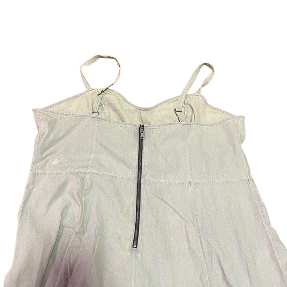 FOREVER 21+ PLUS SIZE NWT 100% COTTON JUMPER DRESS MIDI SIZE 3T 3X - Picture 9 of 12